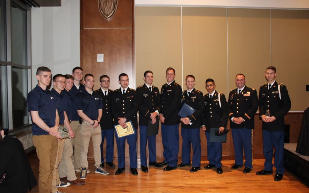 ROTC Cadets Recognized at Joint Award Ceremony