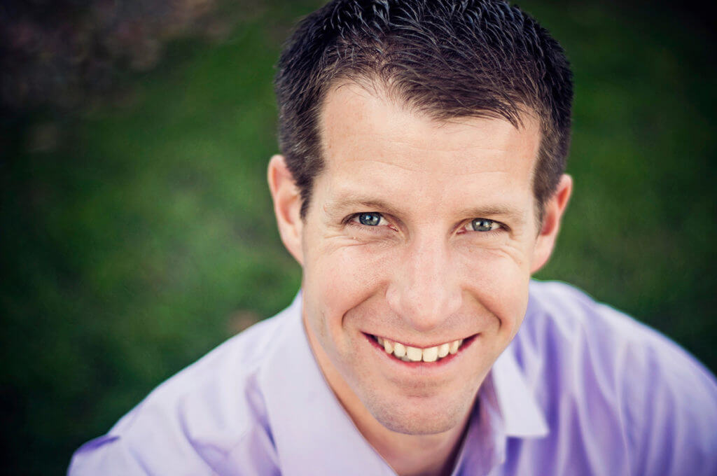 Mark Herbster smiles at camera