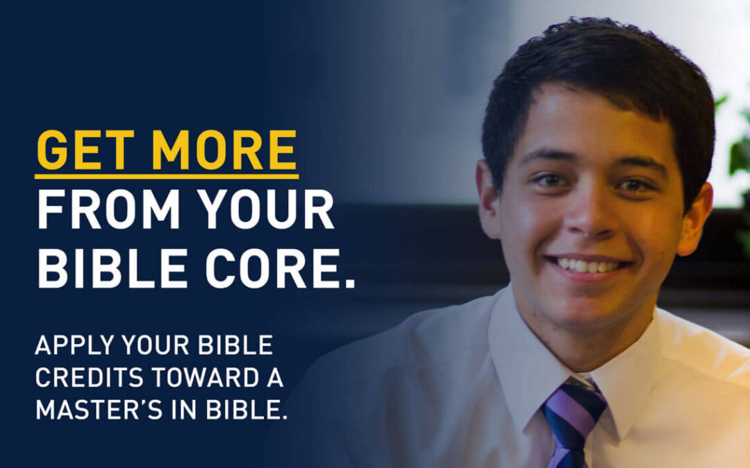 Bachelor’s to Masters