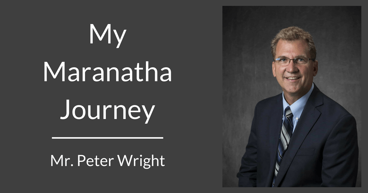My Maranatha Journey – Peter Wright