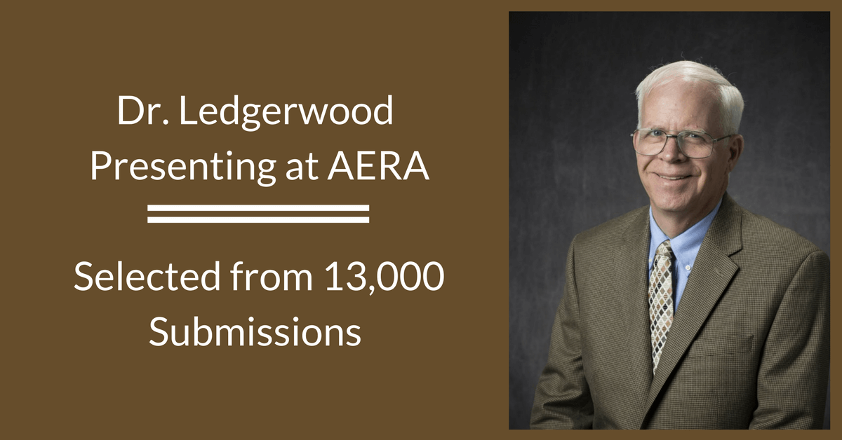 Dr. Ledgerwood to Present at AERA