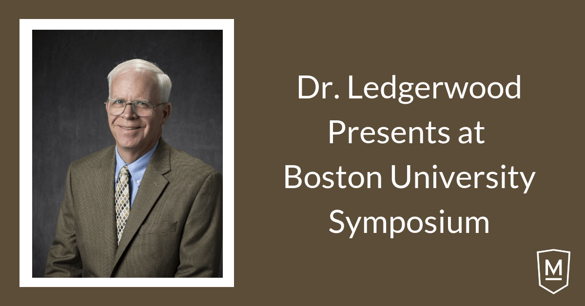 Ledgerwood Presents at Boston University Symposium