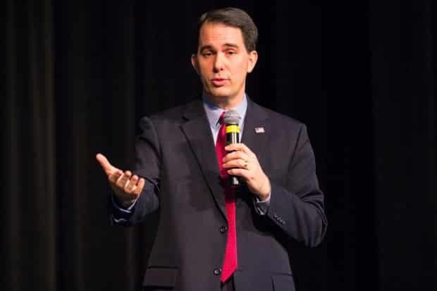 WI Governor Scott Walker Speaks in MBU Assembly