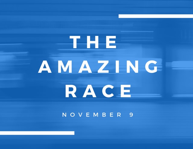 Student Body Council 2018 Fall Premiere Event: The Amazing Race
