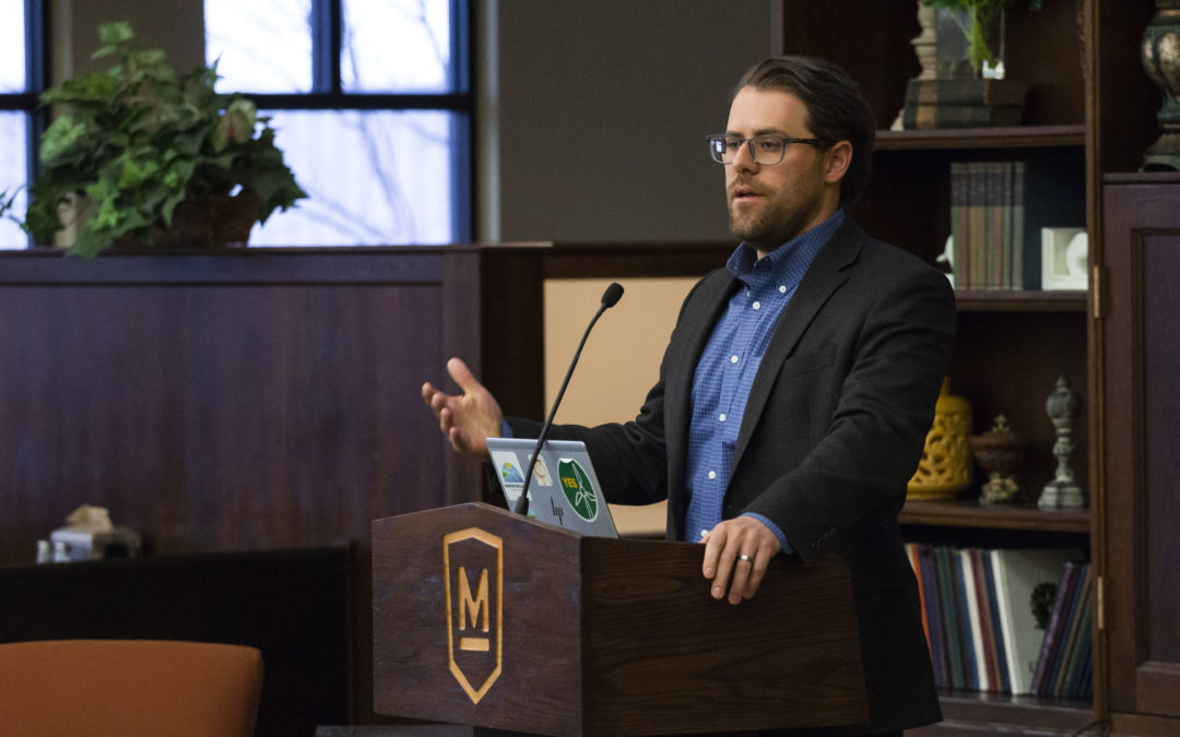 MBU Hosts Dan Litchfield Director of Project Development for Invenergy