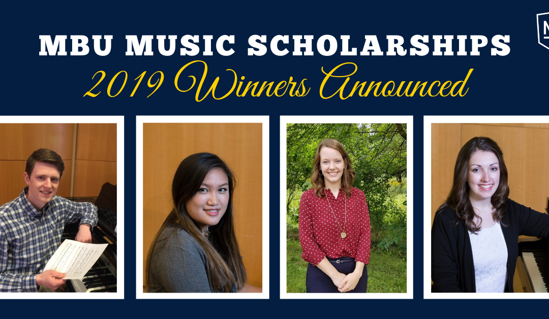 2019 Music  Scholarship Recipients