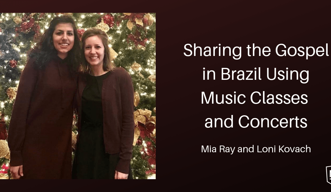 Music Alumni Ray and Kovach Minister in Brazil