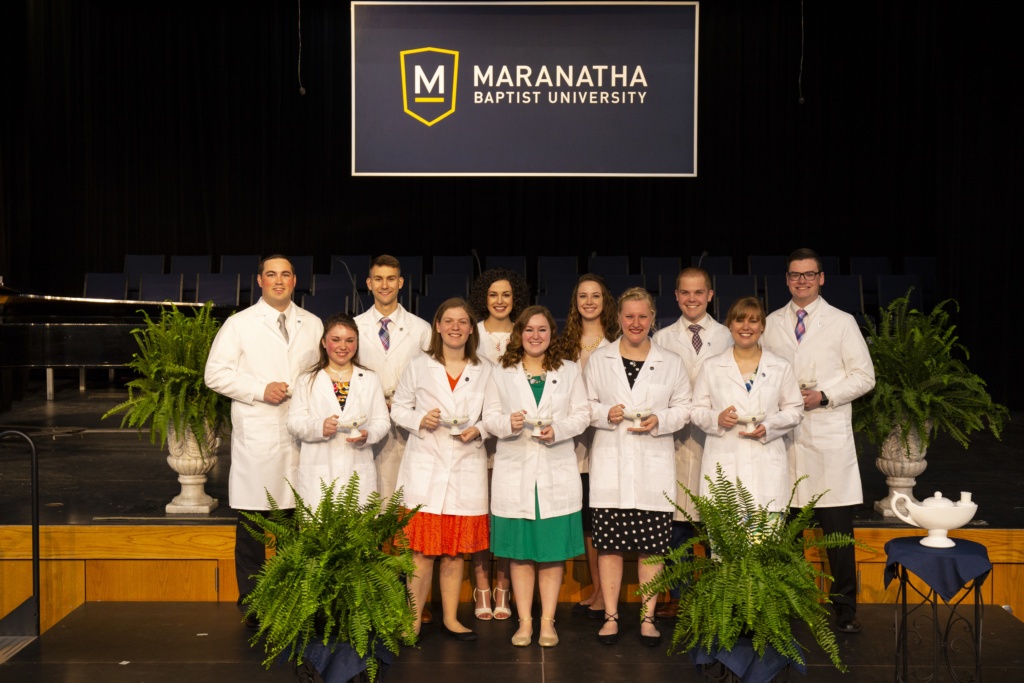 Graduates at the 2019 Nurse Pinning Ceremony
