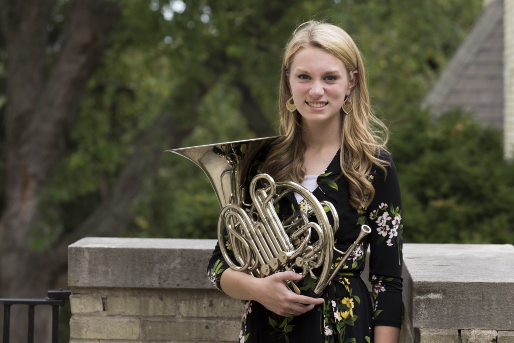 musician with french horn