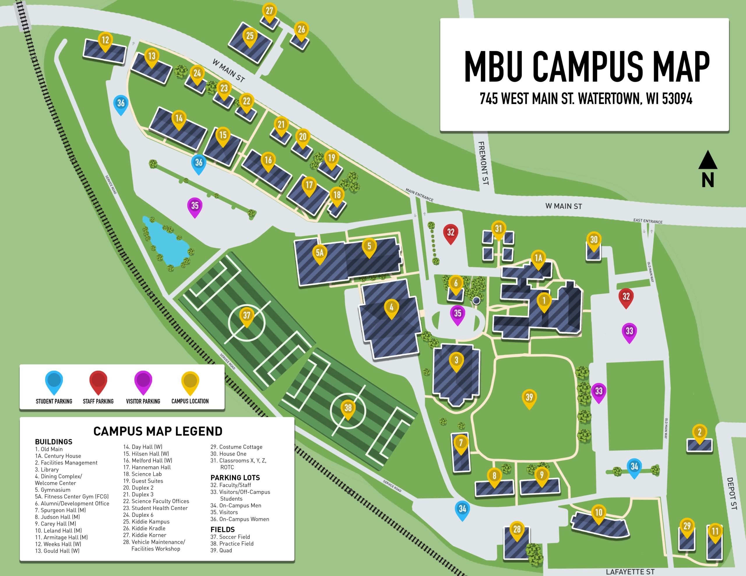 Maps Maranatha Baptist University