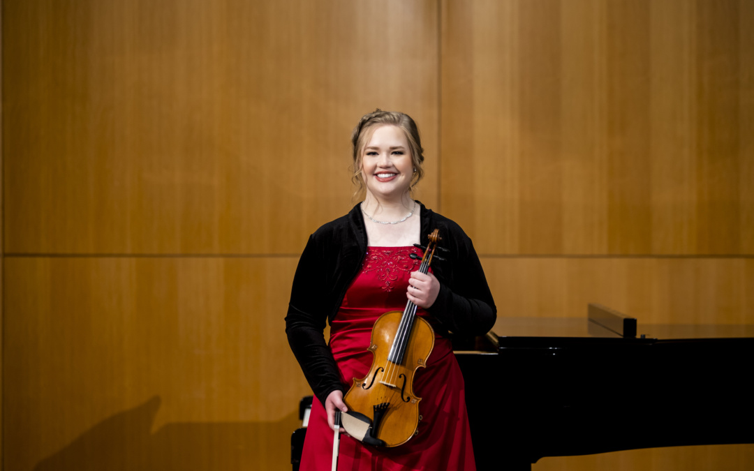 Hannah Ostrander Violin Recital Highlights