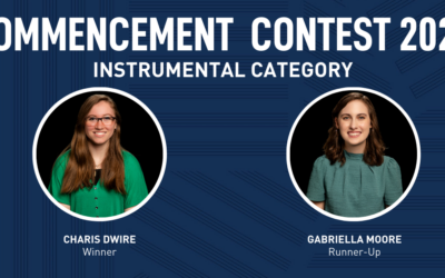 Announcing the 2024 Instrumental Commencement Contest Winner