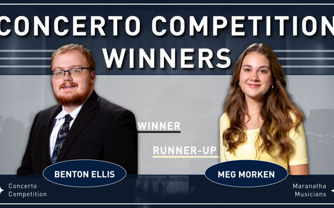 2026 Concerto Competition Winners