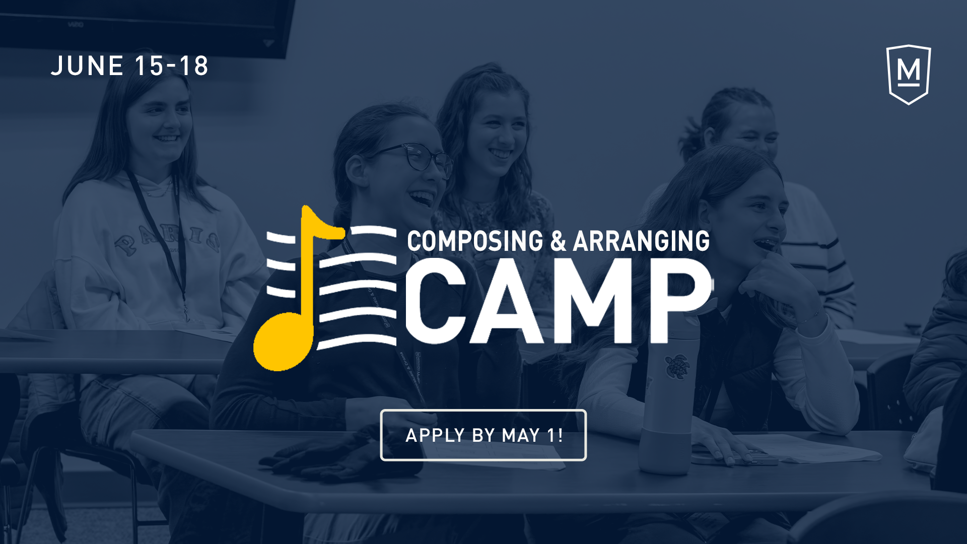 Composing and Arranging Camp: June 15-18